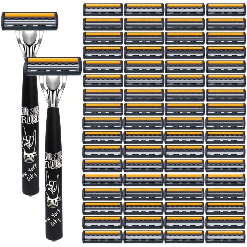 Safety Razor Handle - ماكينة حلاقة يدوية احترافية للعناية بالوجه