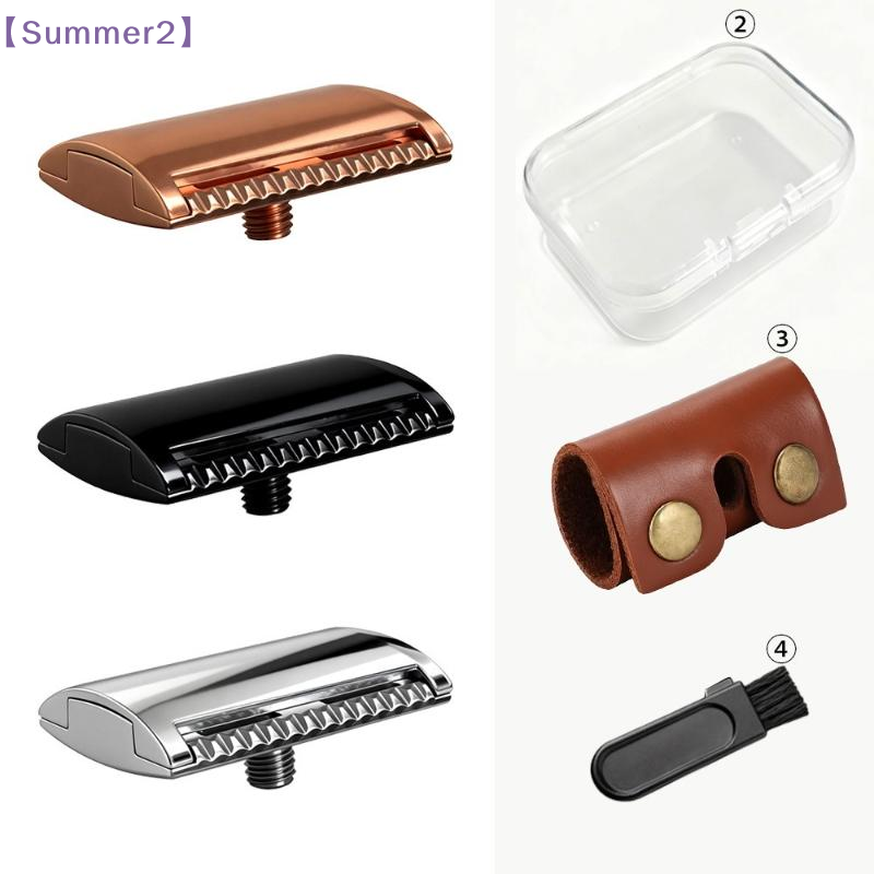 Safety Razor Handle - 【Xia2】طقم رأس ماكينة حلاقة يدوية آمنة