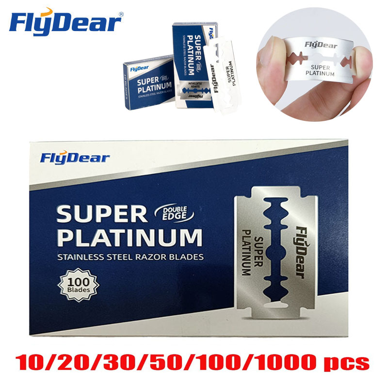 Safety Razor Handle - FLYDEAR 10-1000 قطعة مادة من الستانلس