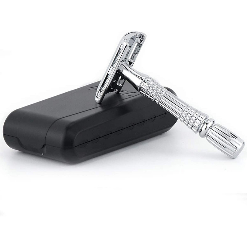ماكينة حلاقة رطبة آمنة بحافة م - مراجعة Safety Razor Handle وسعره