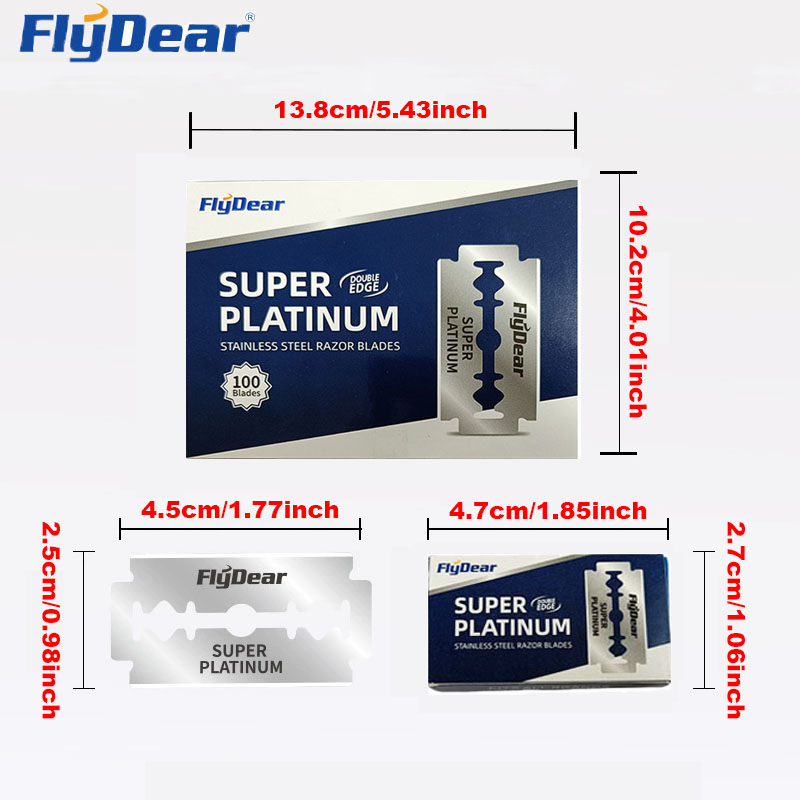 FLYDEAR 10-1000 قطعة مادة من ا - مراجعة Safety Razor Handle وسعره
